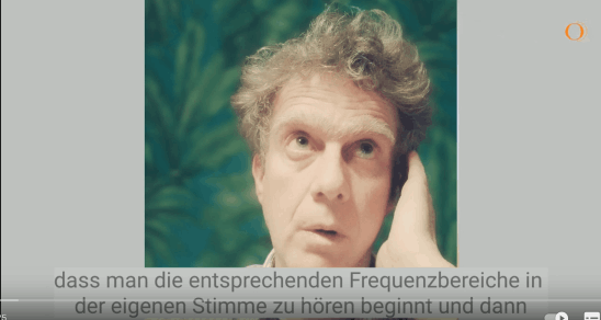 Sängerformant selbst gebaut